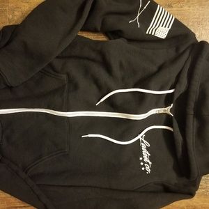 Last Set Co Black Hoodie